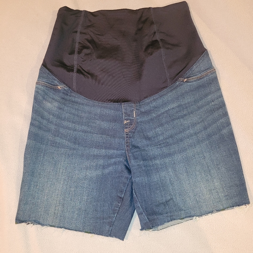 Isabel Maternity Women's Denim Bermuda Shorts